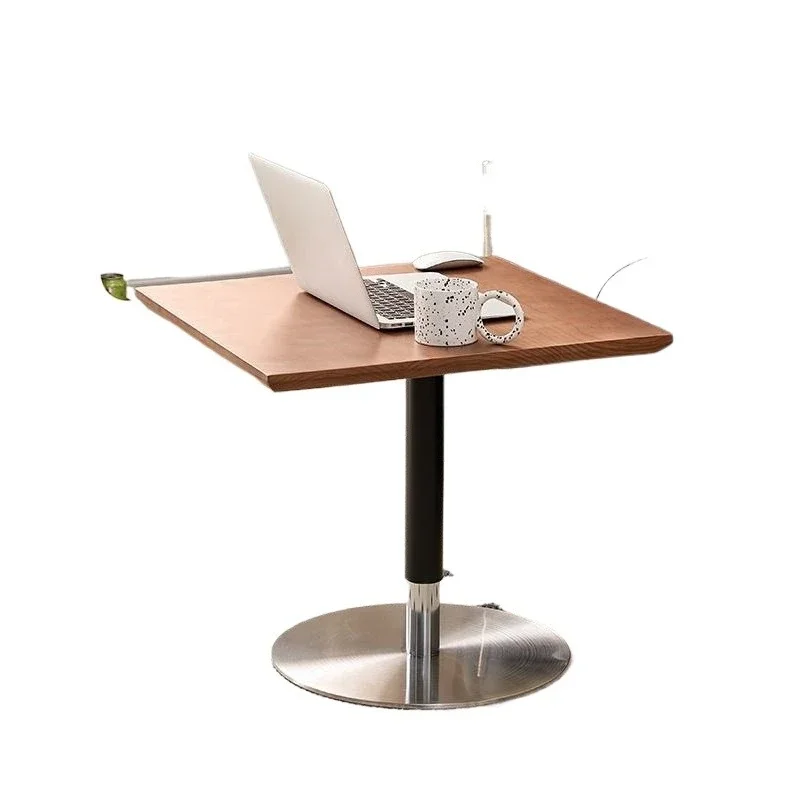 

Lifting coffee table milk tea small apartment dining table balcony living room cafe square table