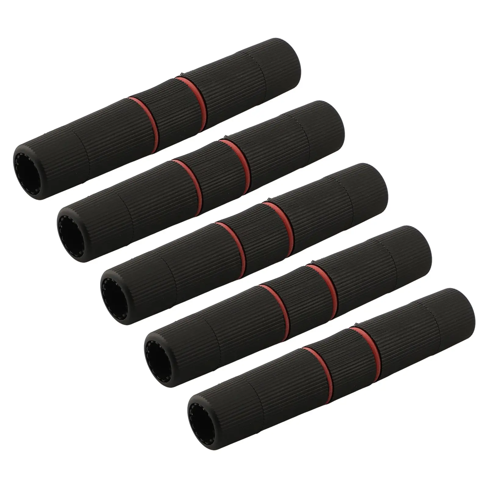 Outdoor Networking Solutions Ethernet Connector IP68 Connector Black Gold-Plated Contacts Rugged Design For Cat5E Cables