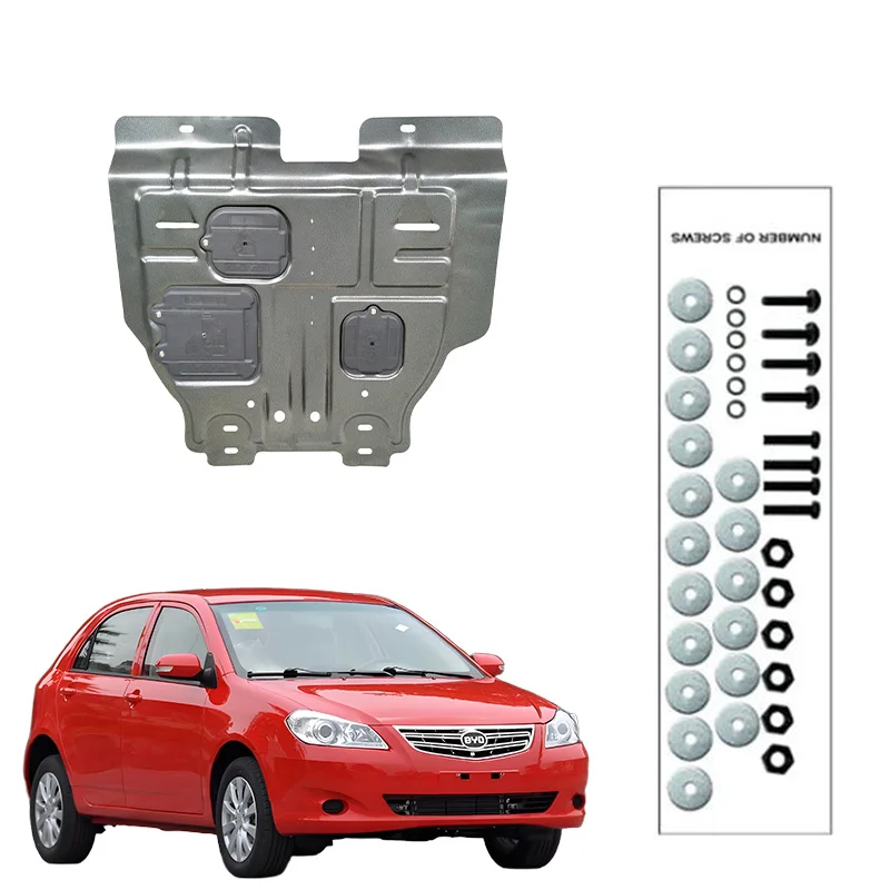 Exact Fit 3D Scanned Underbody Guard Engine Protection Plate Assurance For BYD G3R 2011-2015 1.5L 1.8L