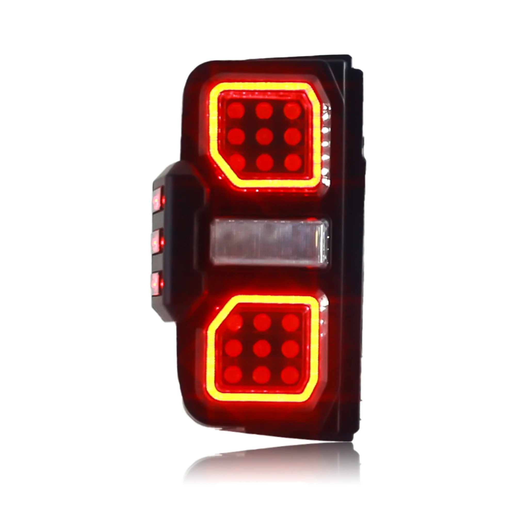 

High Brightness Accessory Red Color LED Tail Rear Lamp Lights Assembly 12v Replacement For Ford Bronco Off-road 2021 2022 2023