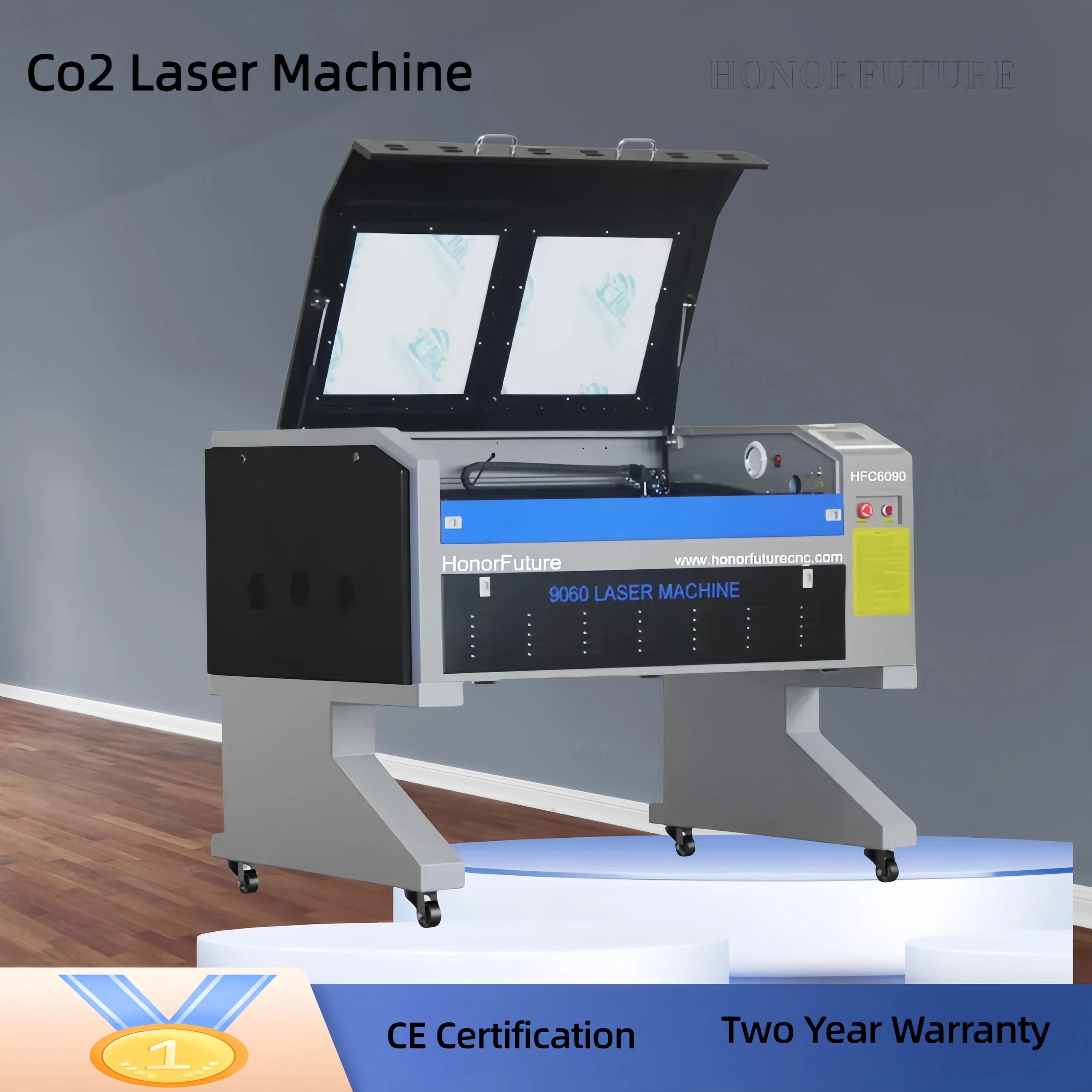 

High Performance 9060 Acrylic Laser Cutting Machine 50-180W Co2 Laser High Quality Non-mental