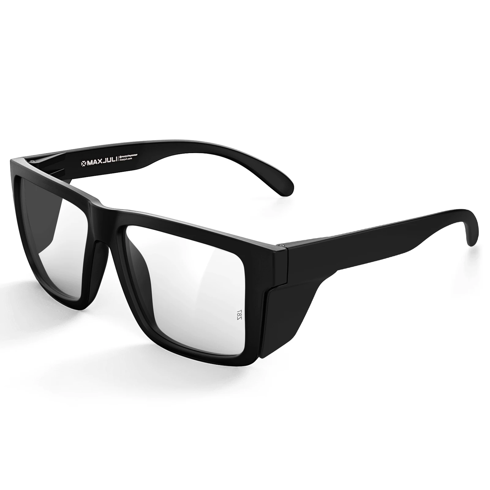 XXL Z87 Safety Sunglasses for Big Head Men Women display picture 2