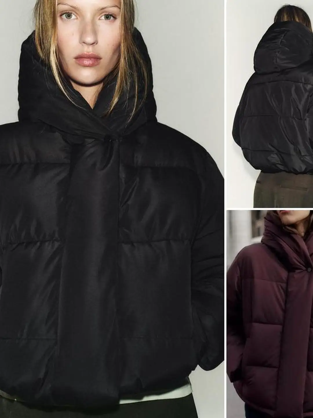 

Water-Resistant Thi ort Jaet with Zipper And Button Closure Hooded Outerwear for Women Autumn Winter Collection