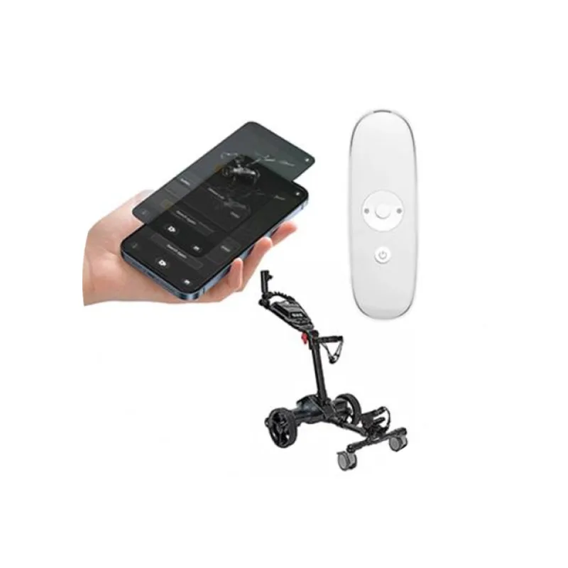 Electric Lithium Battery Golf Cart Bag Ground Use Folding Golf Car Bag CartTrolley for Convenient Golfing