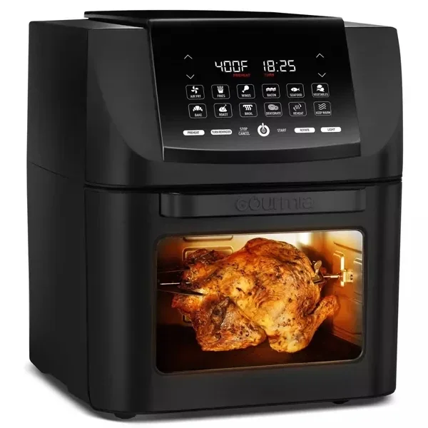 Labu 14qt All-in-One penggorengan udara Digital, Oven, Rotisserie & dehidrator