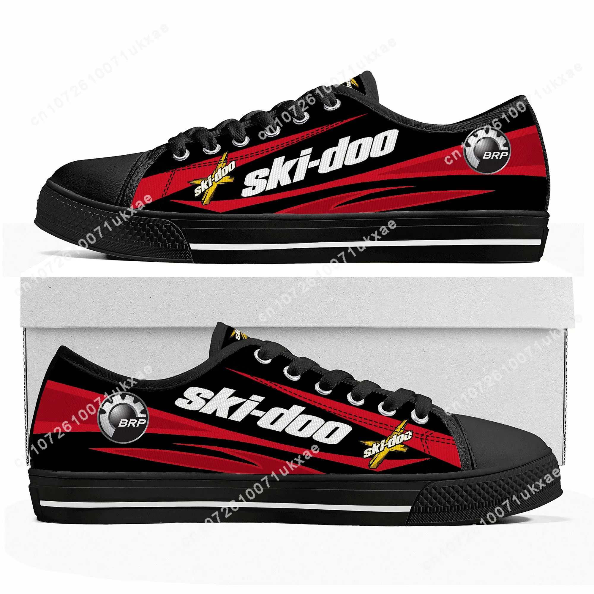 

Ski-doo Shoes Low Top Sneakers Mens Womens Teenager High Quality Canvas Sneaker couple Casual Shoes Custom Made DIY Shoe