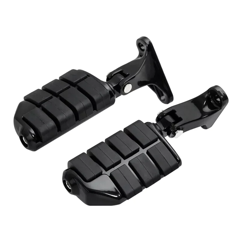 

B07A-Black Rear Passenger Foot Pegs Bracket Mount Kit For Electra Street Glide