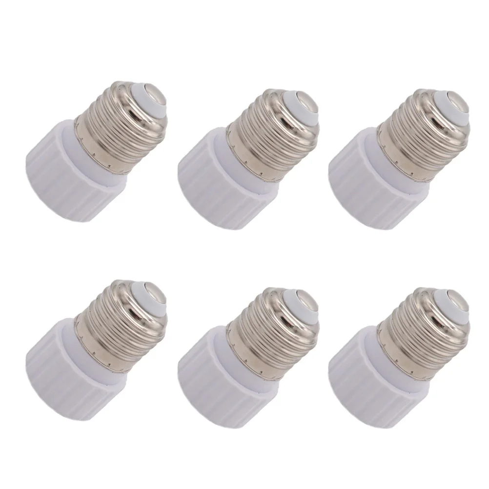 

6Pcs Lamp Socket Adapter E27 to Converter for Edison Screw Base Easy Install No Tools Required Lighting Solution