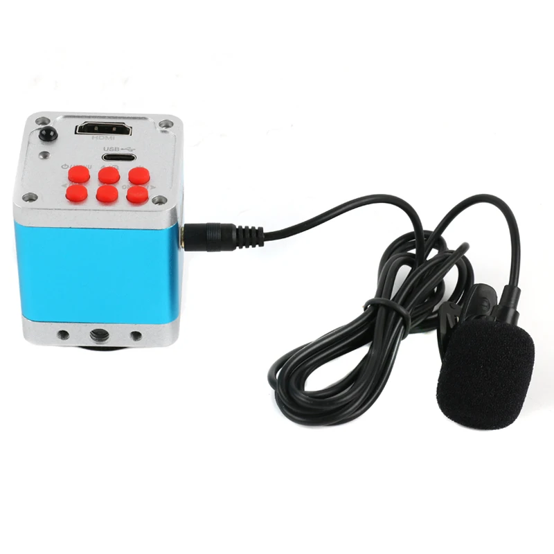 

60-мегапиксельная камера для микроскопа HDMI 4K 1080P Typec PC MIC запись электронная видеокамера для промышленной пайки печатных плат ремонт телефона DIY