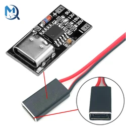 Disparador de carga rápida, Detector de sondeo, fuente de alimentación USB Boost, Módulo de cambio PD/QC, con carcasa tipo C, PD2.0, PD3.0, 9V, 12V, 15V, 20V