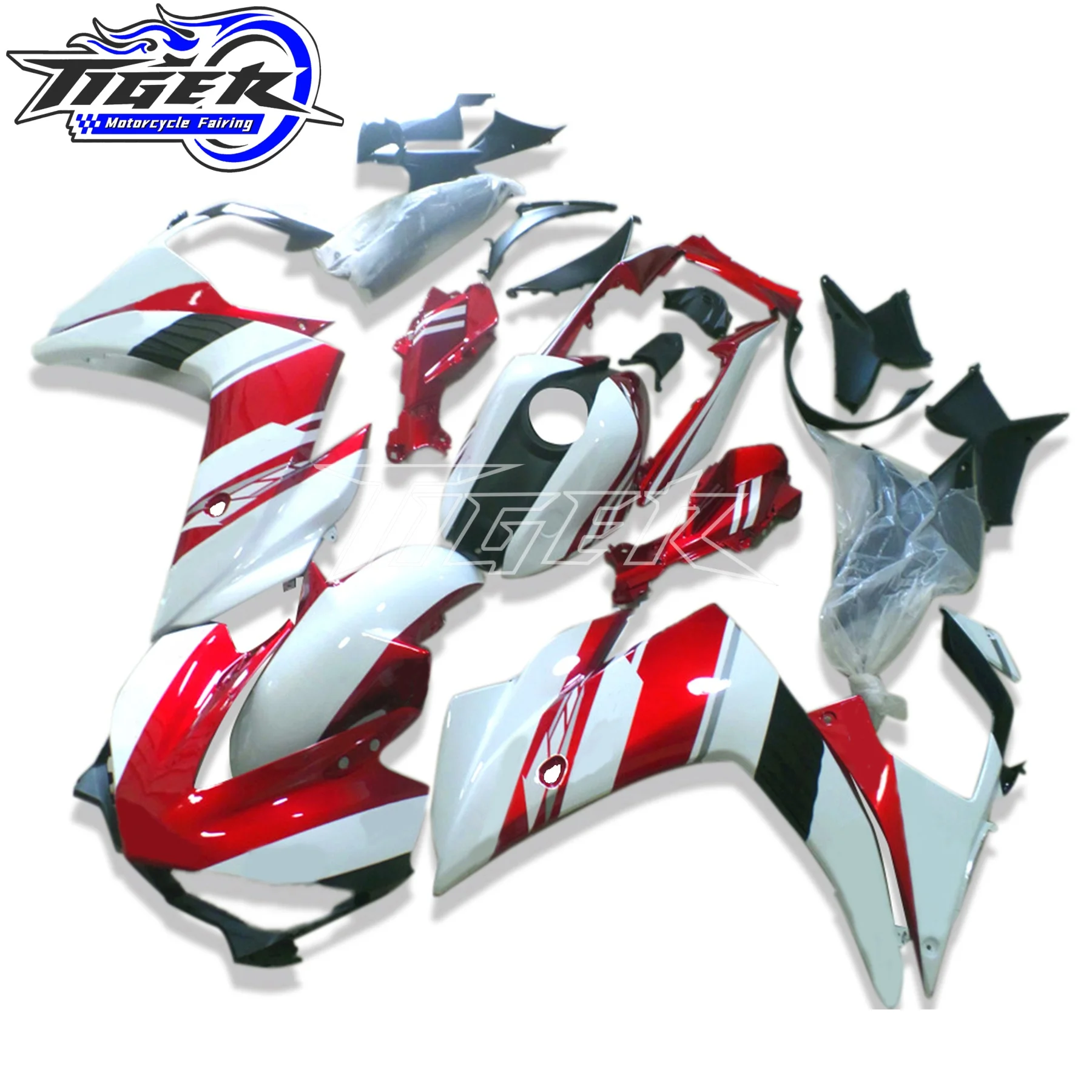 عالية الجودة هيكل السيارة هدية لياماها YZF-R3 YZF-R25 2014-2018 حقن ABS دراجة نارية هدية كاملة #5