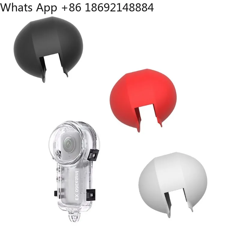 Insta360 X3X4X5 camera waterproof case, full invisible diving case, lens protective case, silicone case.