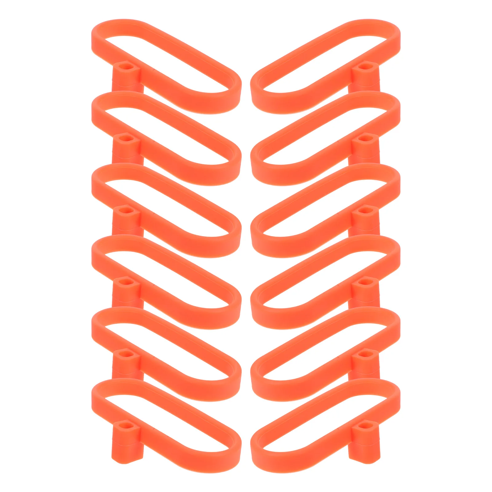 Soporte para cuchara de silicona, accesorio para tarro, contenedor hermético antideslizante, accesorios, organizador de almacenamiento de utensilios de cocina, 12 Uds.