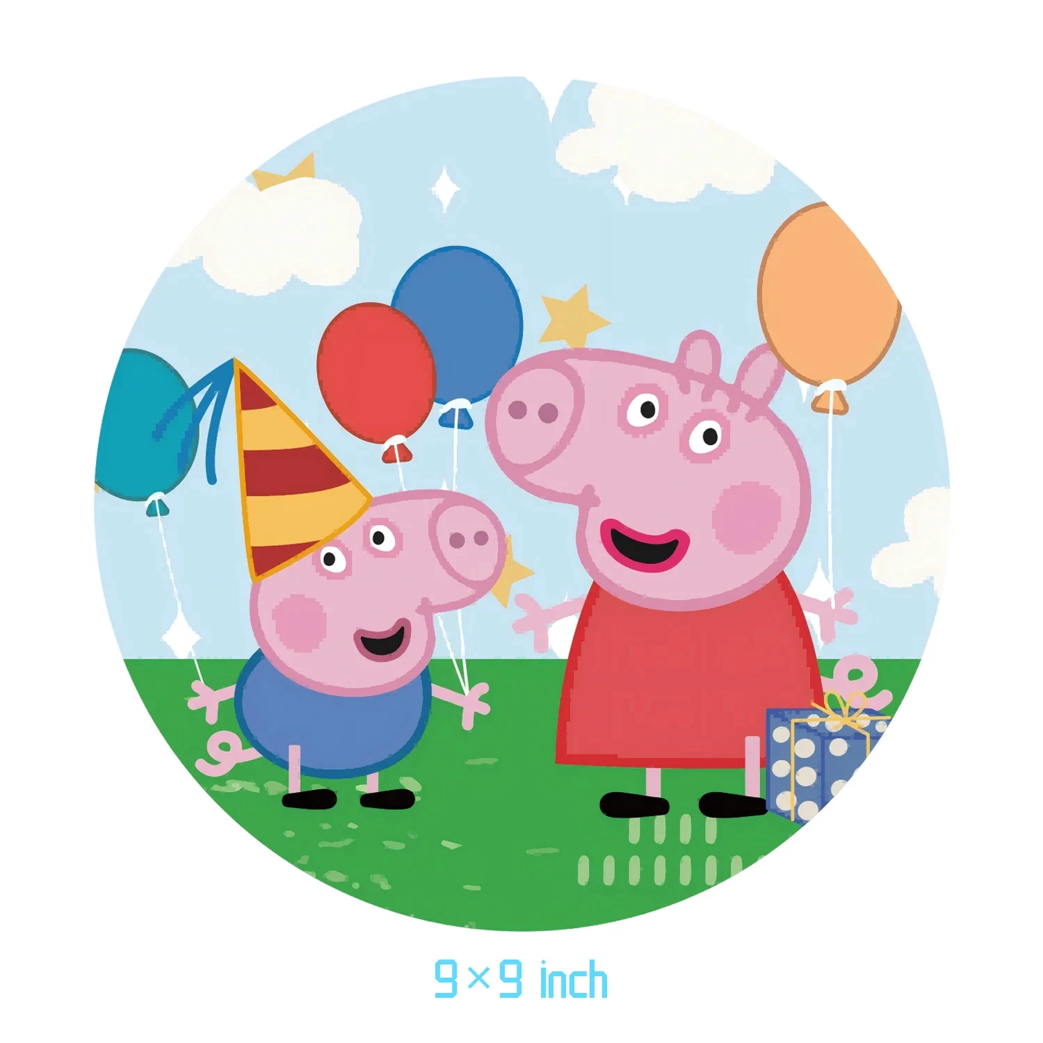 Cartoon Peppas Pig Theme Birthday Party Supplies 2