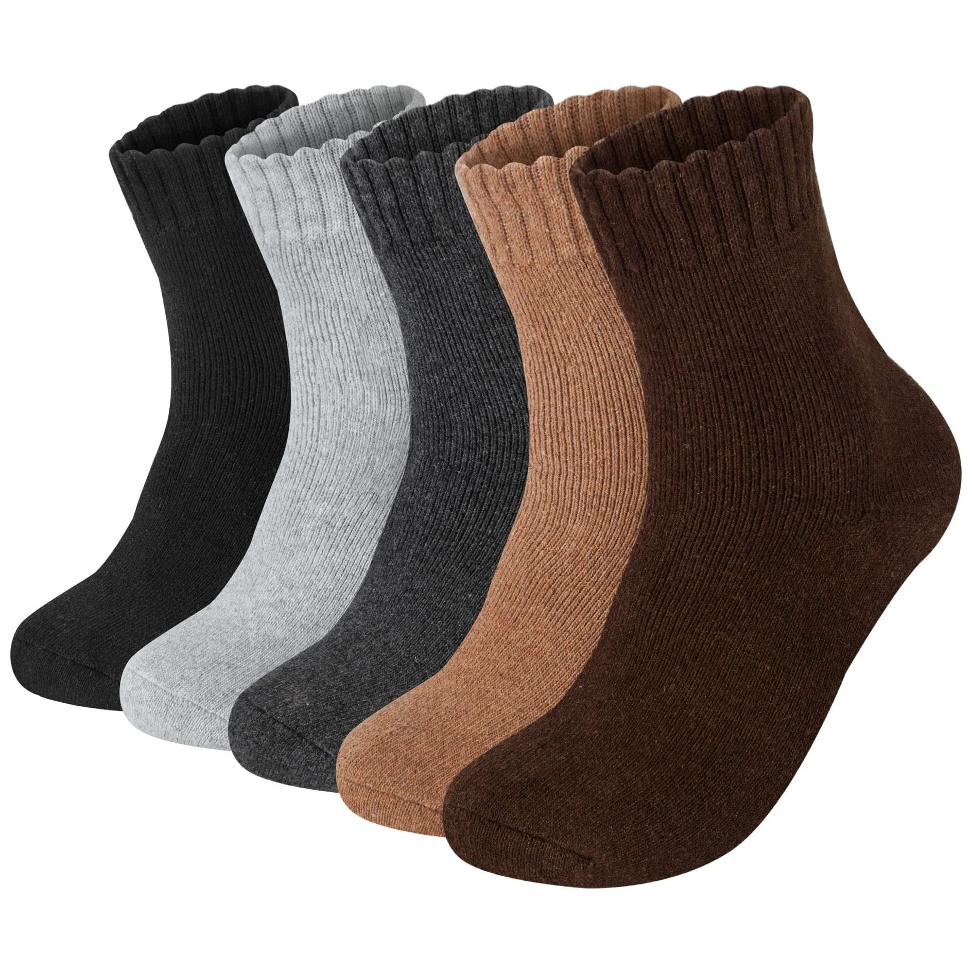 

5 пар мужских носков из мериносовой шерсти, зимние толстые термоноски, теплые и дышащие, для походов, уютные носки, подарок на Рождество