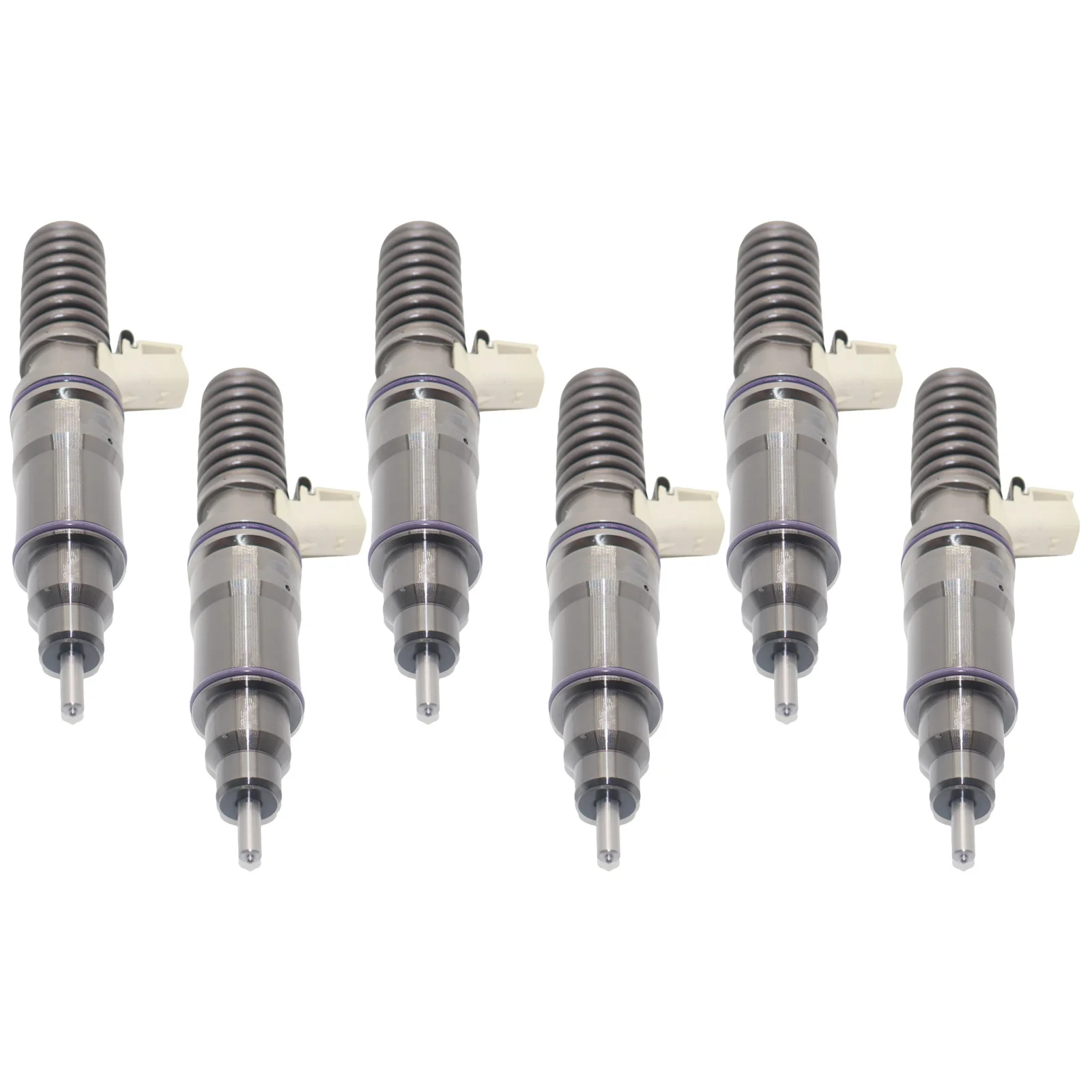 6PCS Diesel Fuel Injector FE4E00001 For Detroit Series 60 14.0L DDEC VI E3 Engine 2007-2010 Medium Heavy Duty