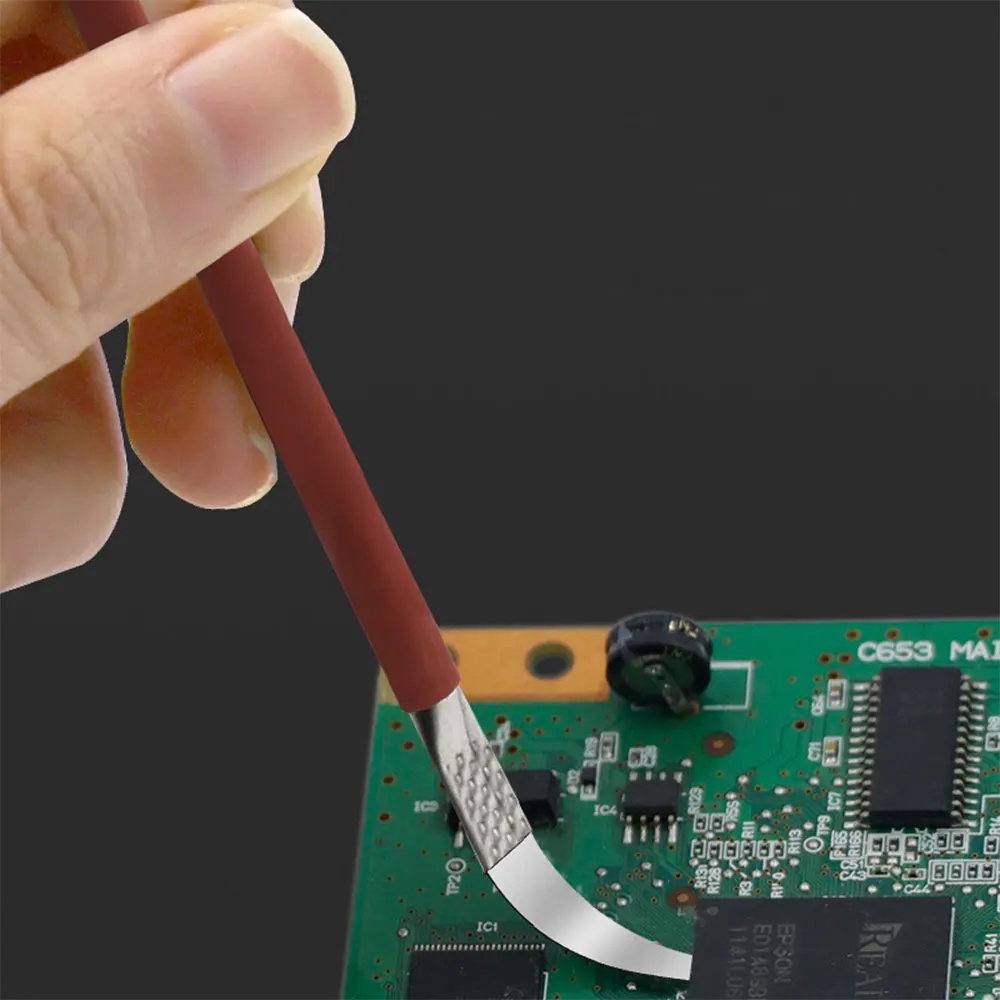 5 peça kit de lâmina de reparo chip bga ic para processadores iphone nand flash ssd cpu remoção placa lógica ferramentas reparo conjunto