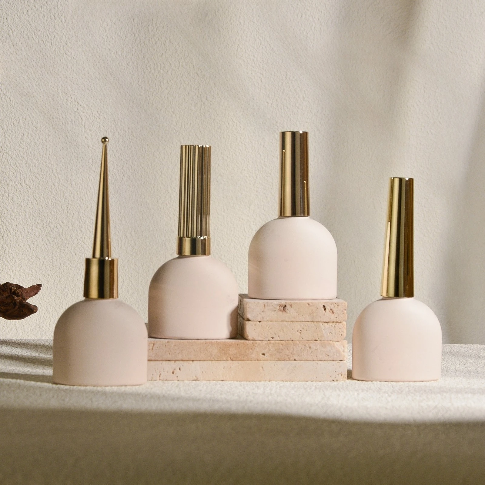 

10 шт. 30 шт. 13 мл стеклянная бутылка для лака для ногтей абрикосовый круглый лак для ногтей клей пустая бутылка производители оптовая продажа