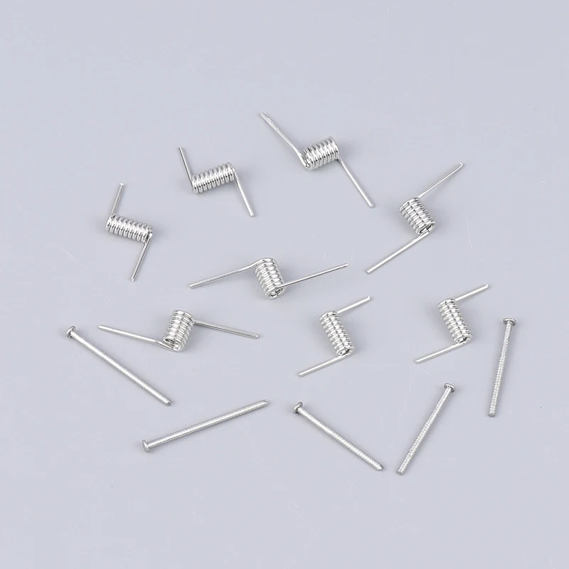 4PCS  Steel Torsion Spring Large Hair Jaw Clips Special Accessories Special Torsion Spring V-spring For Hairpin Springs Clip