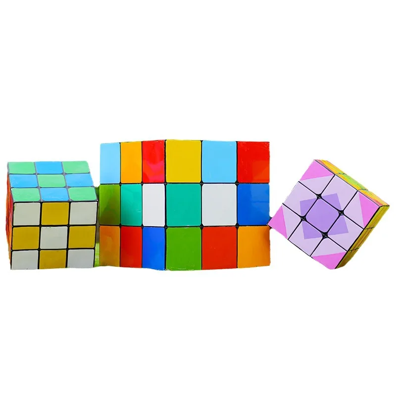 

Square Rubik's Cube FRP Sculpture Dice Ornament Kindergarten Paradise Early Education Institutions Shopping Mall Ornaments