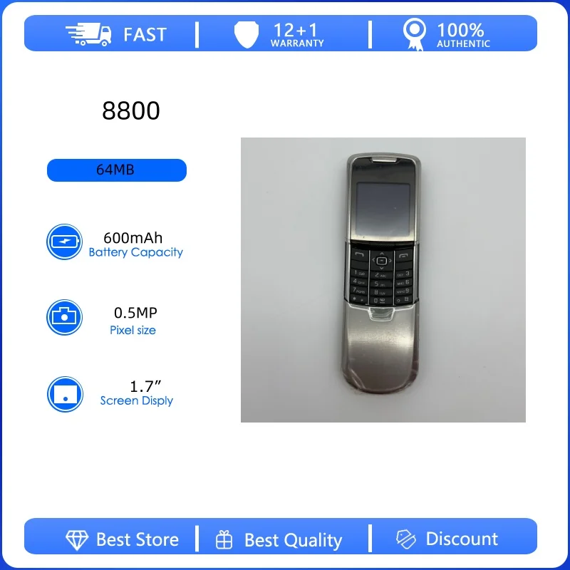 Nokia 8800 arte sapphire-AliExpress