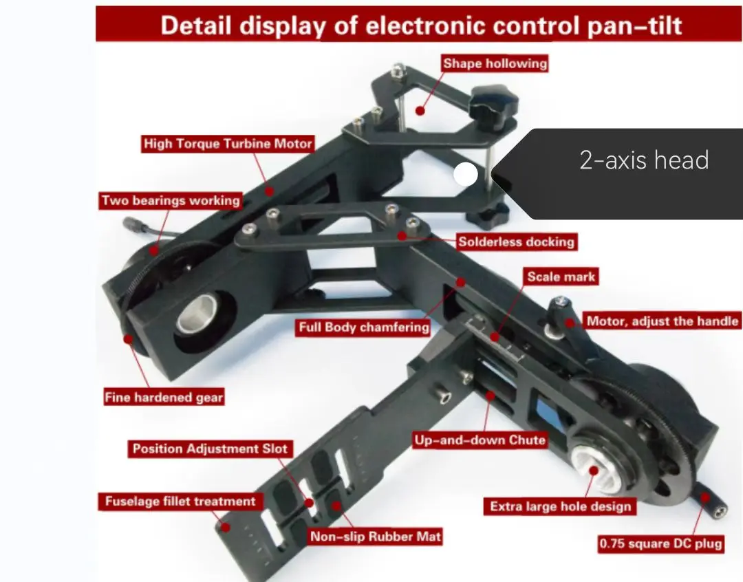 Jianmei rifornimento di fabbrica gru telescopica per fotocamera portatile da 8 metri per fotocamera Canon