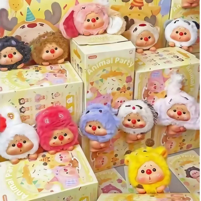 

Jotoys Oyo Bear Cub Mini Blind Box Action Figure Cute Animal Party Series Grain Garage Kit Trendy Ornament Play Gift For Kids