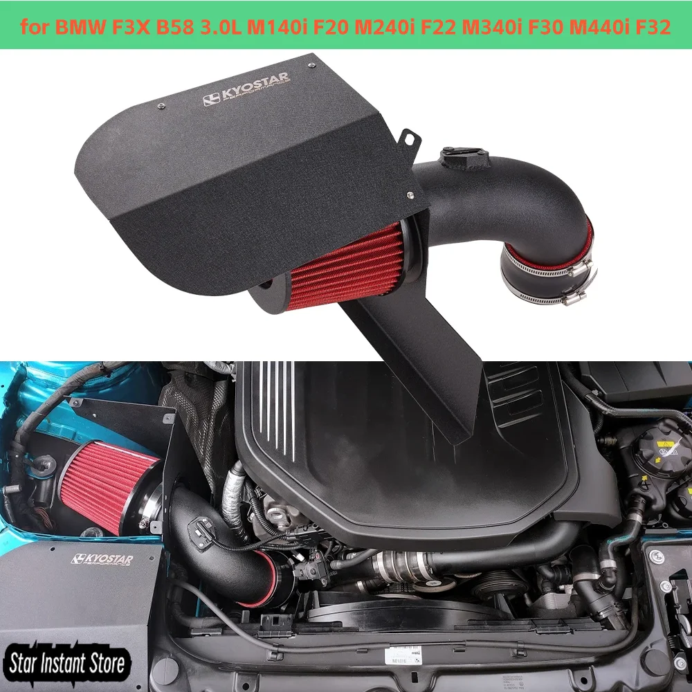 

Система впуска холодного воздуха для BMW F3X B58 3.0L M140i F20 M240i F22 M340i F30 M440i F32, комплект обновления Performance
