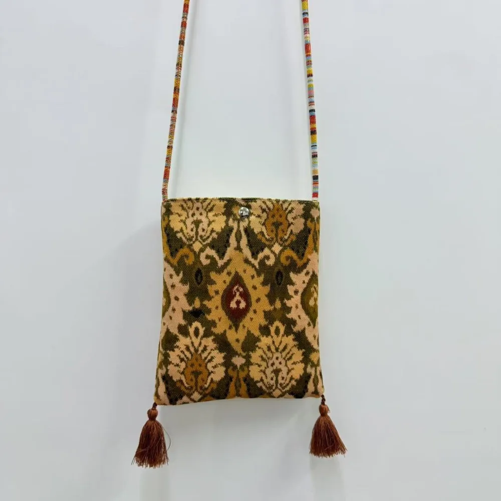 Cute Retro Pattern Crossbody Phone Bag Handbag Purse Small Shoulder Bag Personalized Printed Cartoon Tote Bag Phone