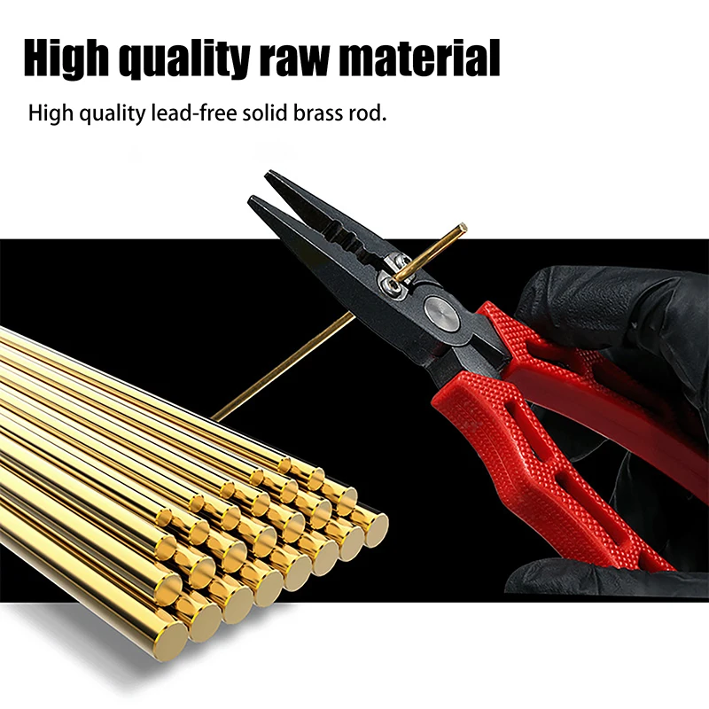 1Box 0.5mm-3.0mm BB Series Brass Rod Model Building Tools Fixing Rod For Model DIY Accessories