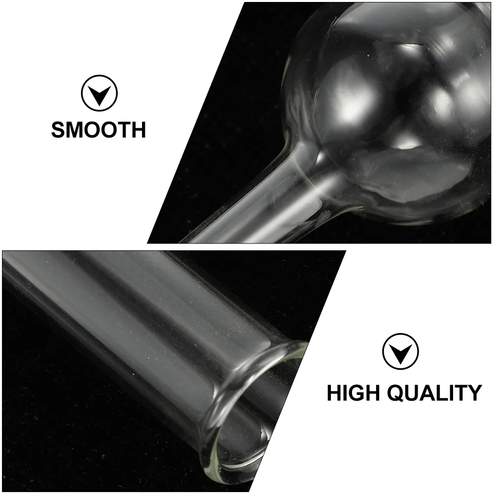 

5 Pcs Glass Drying Tube Chemical Experiment Equipment School Teaching Single Ball Tubes One-ball