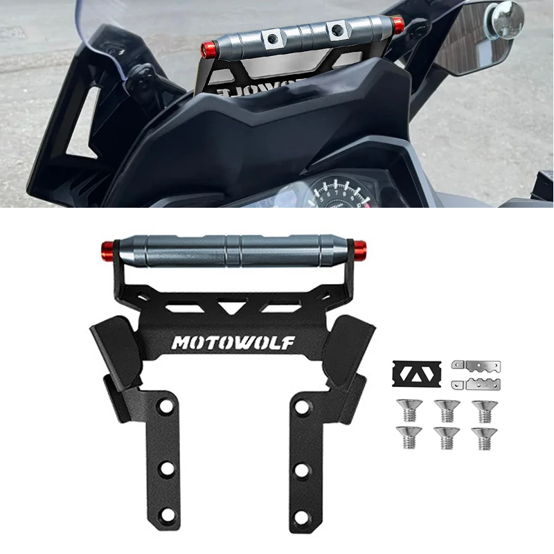 

Fit For HONDA NSS350 NSS FORZA 350 FORZA350 2021-2024 Motorcycle Phone Holder GPS Navigation Bracket USB Mount Stand