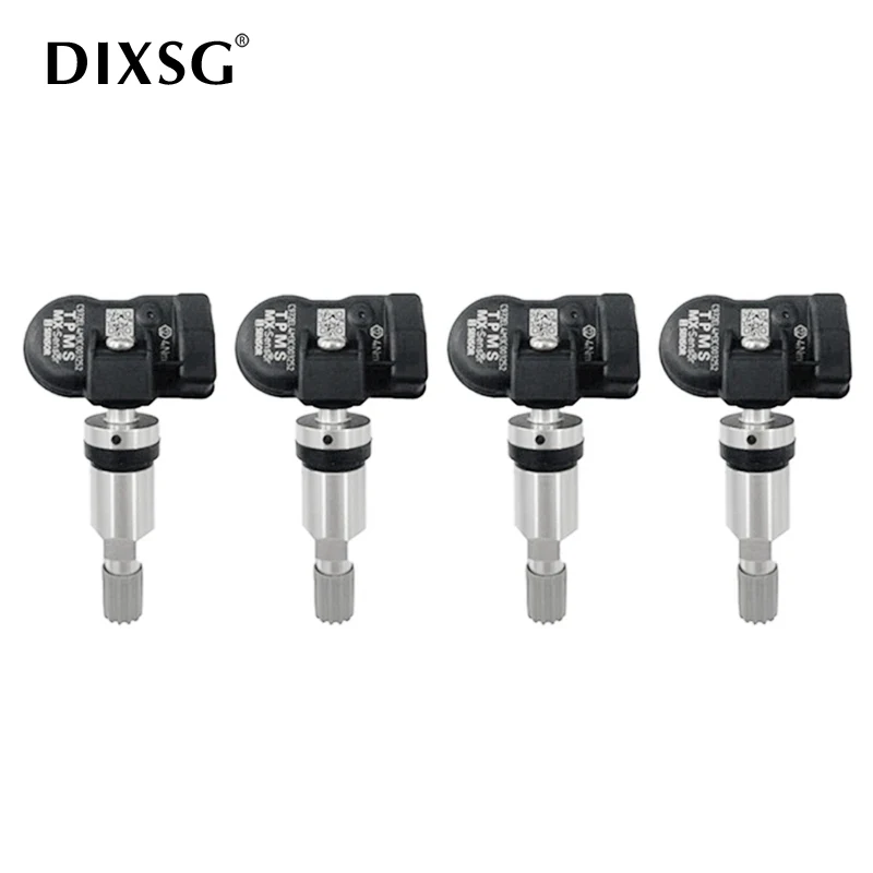 4 PCS TPMS Sensor Programmable Fit For AUTEL Tire Pressure Monitoring System 433Mhz 315MHZ Sensor Universal 2 In 1