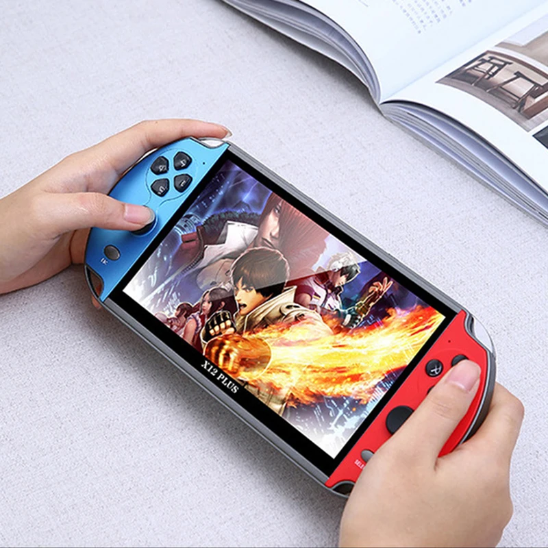 

X12 X12Plus X7Plus handheld Game Console 5.1/7/5.1 Inch HD Screen Portable Audio Video Player Classic Play Built-in10000+games