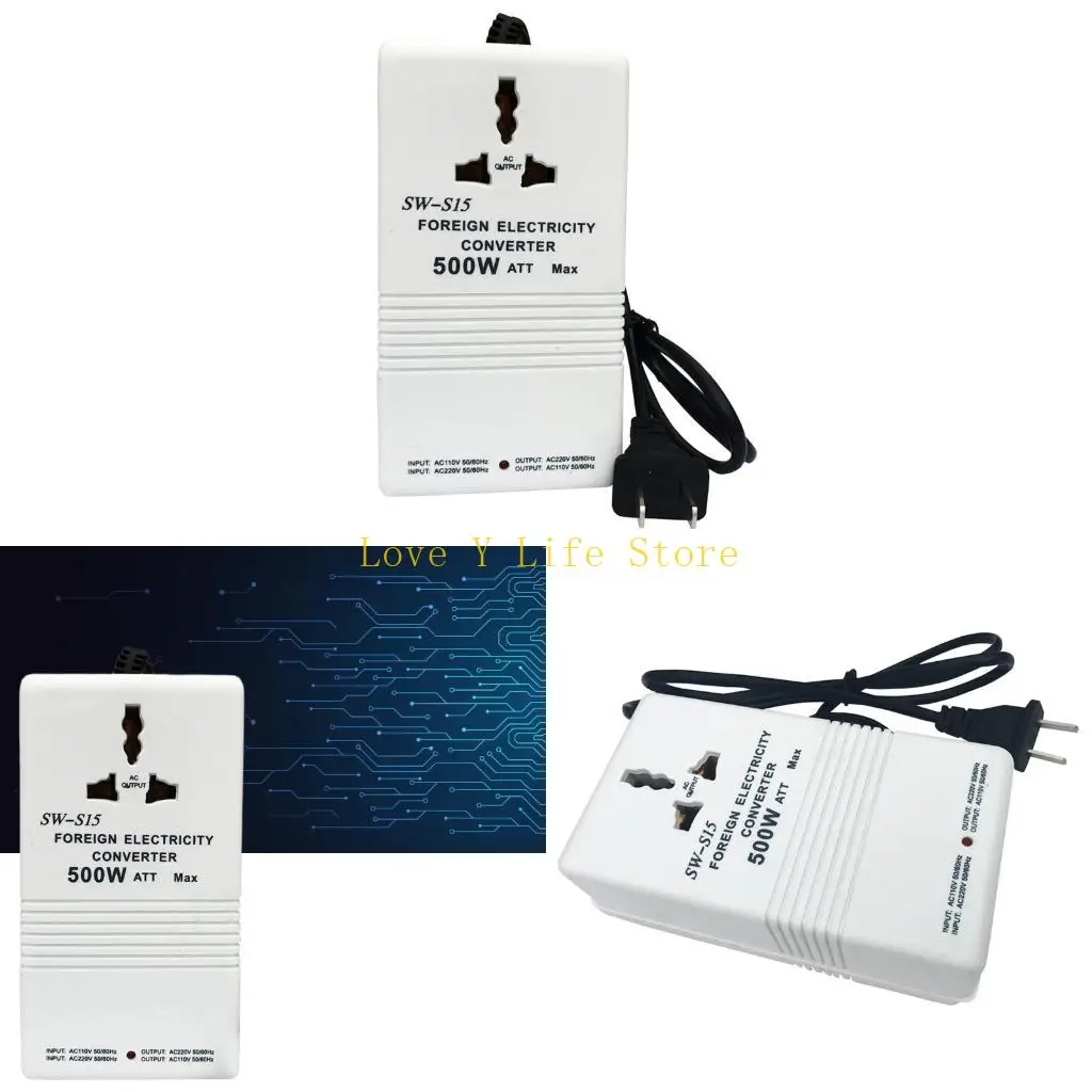 

L74C Universal 500W Power Electric Converter High Efficiency for Travel Electronics
