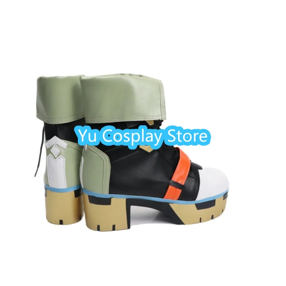 Genshin Impact Bennett's New Costume Cosplay Shoes Custom Plus Size Boots Halloween Carnival Anime Props