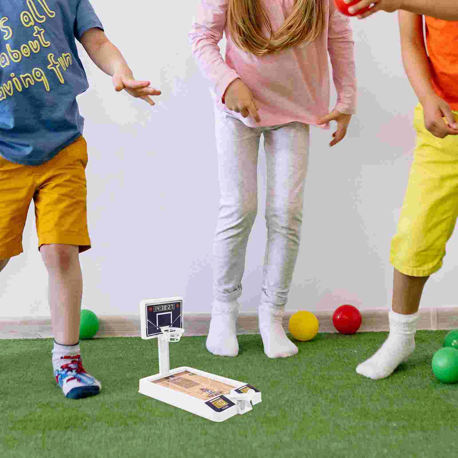 Mini Shooting Toy Basketball Game Indoor Hoop Miniature Plastic Machine Funny Table Finger Child