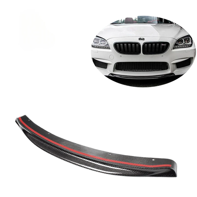 

Подходит для BmwBMWF06F12F13M6RKPCarbon Fiber, передняя часть модификации губ 11-16, ежегодный спойлер