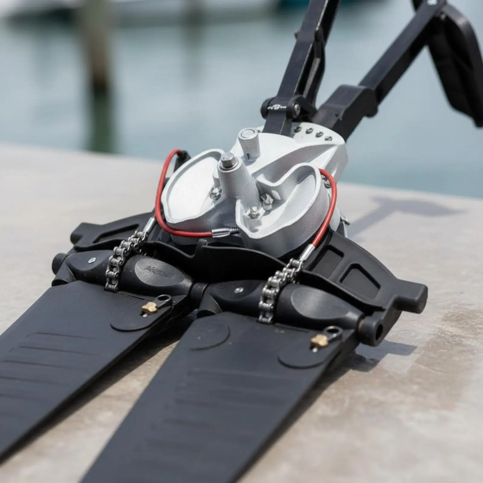 

Surfboard Fin Pedal System Efficient Movement Boat Foot Pedal System Watercraft Accessory Shallow Water Use for Sightseeing