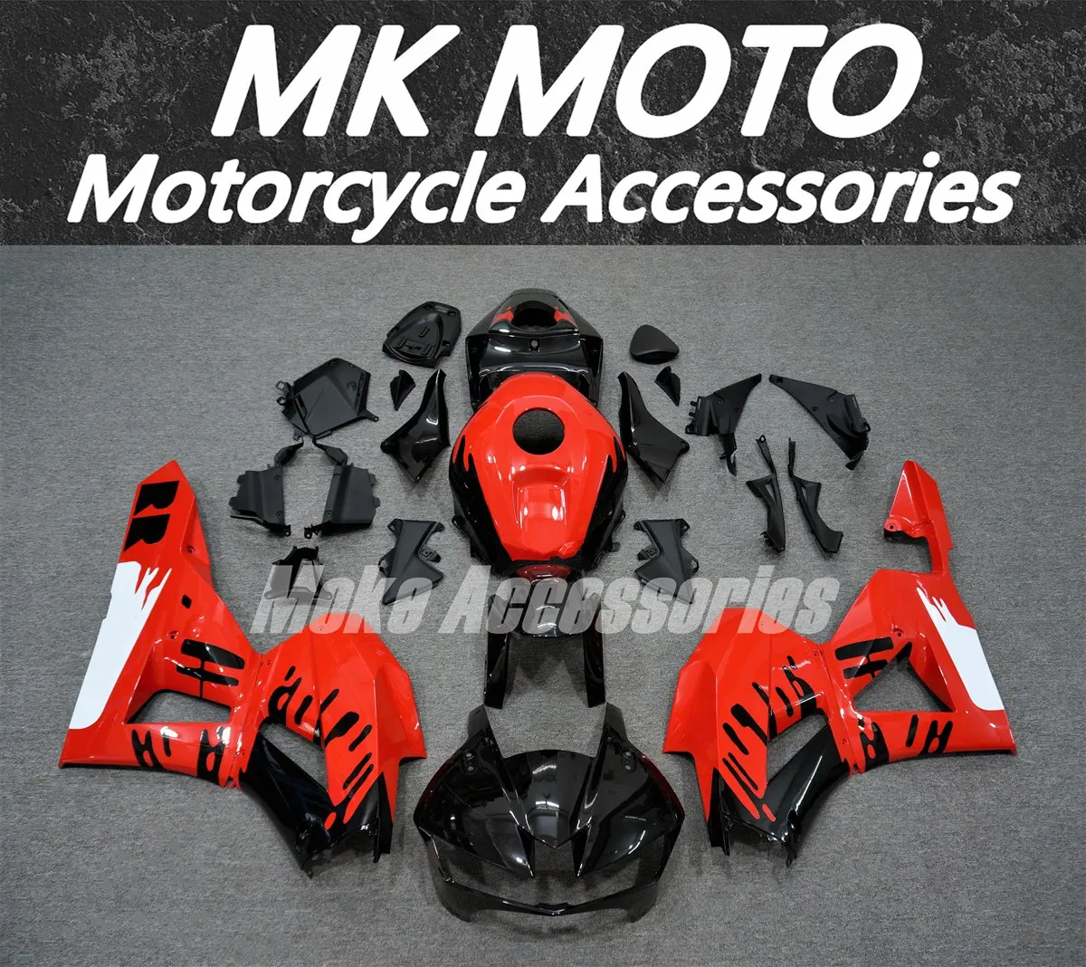 

Комплект обвесов Moke Moto для мотоцикла CBR600RR 2013-2019 годов выпуска, высококачественный, черный, красный, белый цвета.