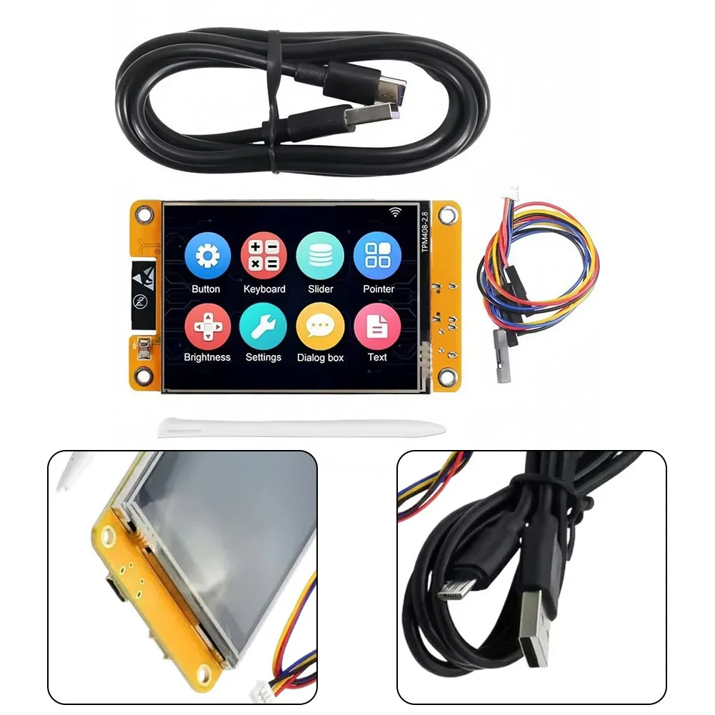 Development Board 2.8 Inch TFT LCD Touch Display 320x240 Resolution For Wireless IoT Projects And Smart Control