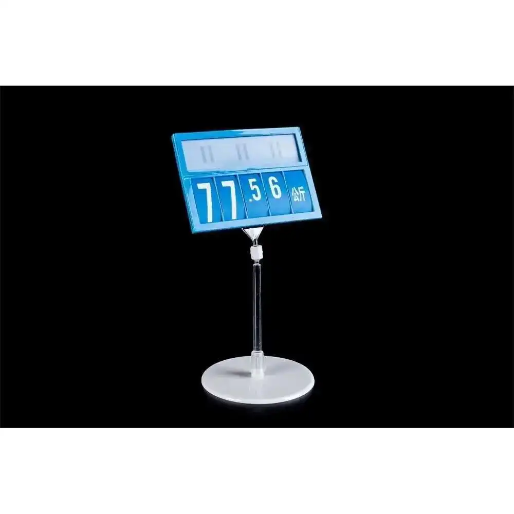 Promotional price display frame sign with number panels suitable for shopping malls supermarkets and bakeries