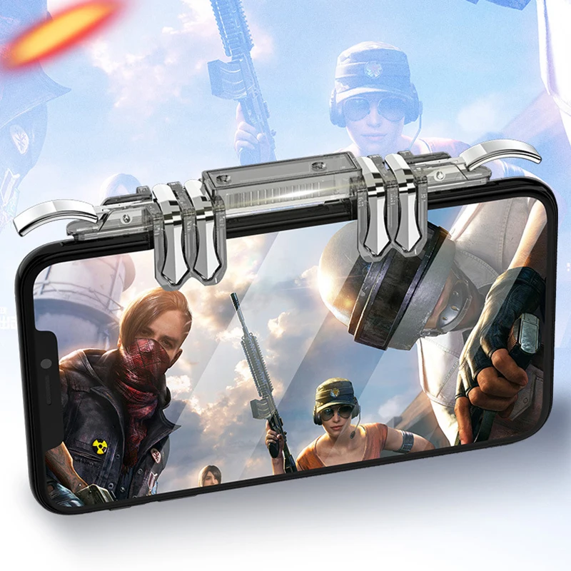 مشغلات ألعاب الهاتف المحمول لـ PUBG/Free Fire/COD - أزرار حساسة باللمس عالمية لهواتف iPhone وHuawei، لعبة محسنة #4