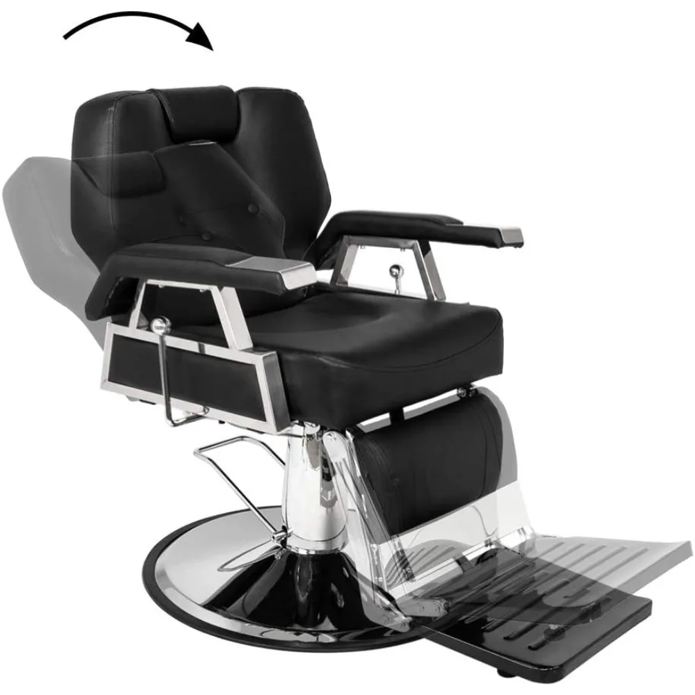 كرسي الحلاق كرسي صالون التجميل شديد التحمل لمصفف الشعر، كرسي تصفيف الشعر لجميع الأغراض، شامب وشم صالون الحلاقة