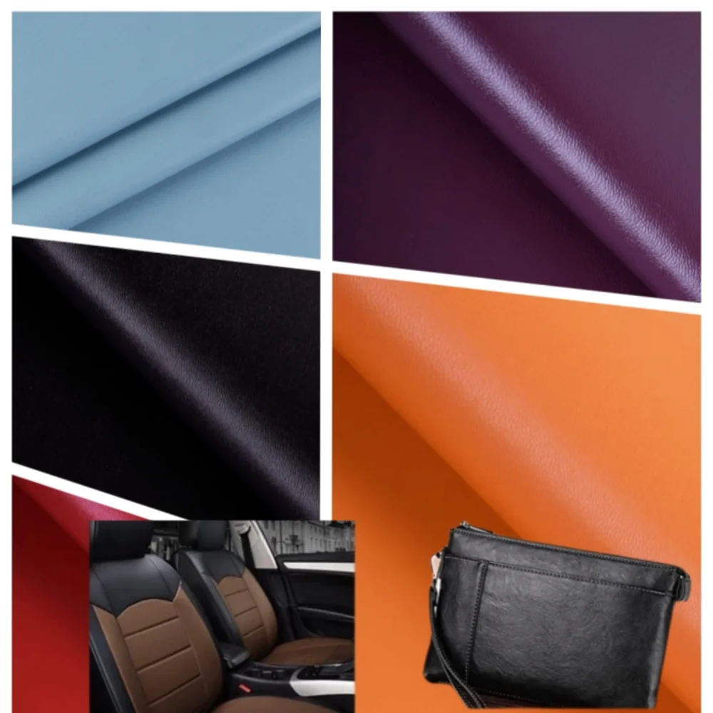 

Fine Grain PU Artificial Leather Fabric Thickened 1 mm Handmade Diy Sewing Luggage Sofa Seat Cushions Cloth Material