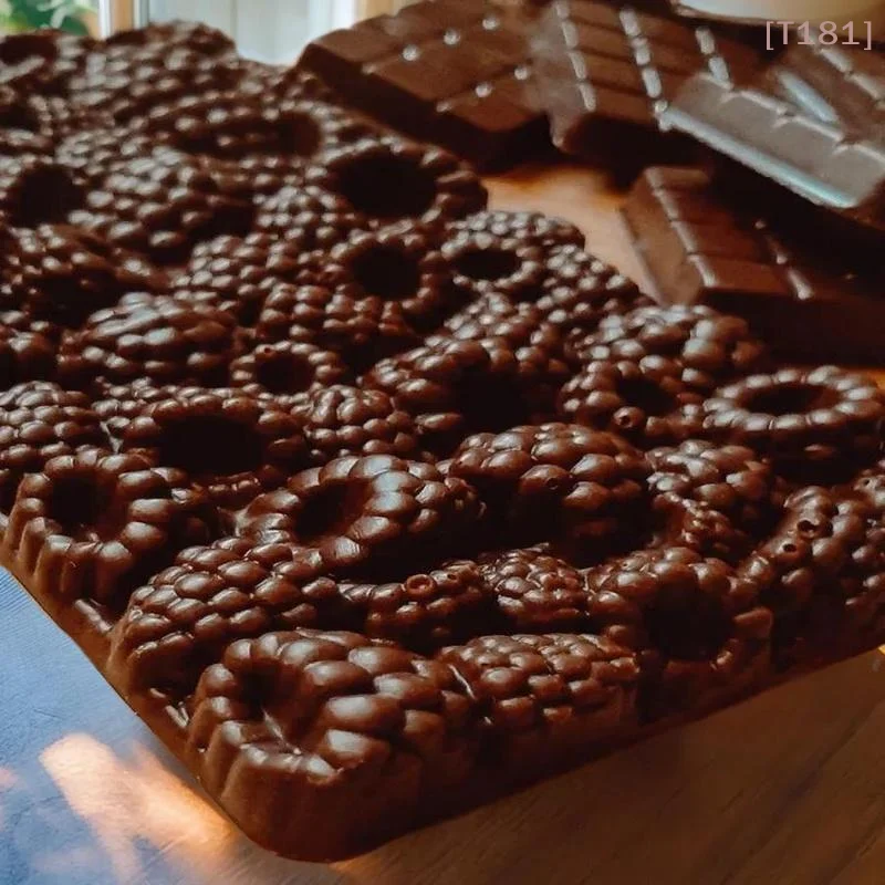 3D Raspberry Silicone Mold Fruit Pattern Fondant Chocolate Mousse Pudding Mould Party Baking Cake Decorating Tools Biscuit Mold