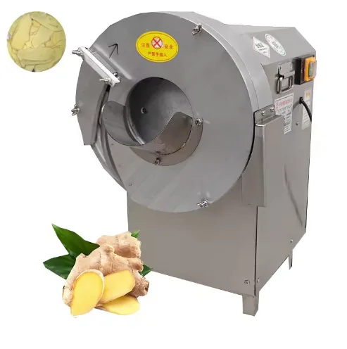 New Automatic Ginger Cutter Slicer Shredder Potato Chips Slicing Shredding Carrot Julienne Strip Root Vegetable Cutting Machine