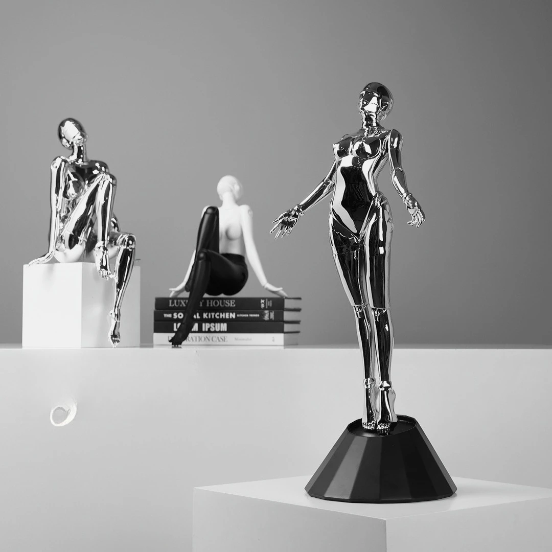 Muse – ornements de technologie mécanique, meuble TV pour salon, villa d'hôtel, décoration douce pou