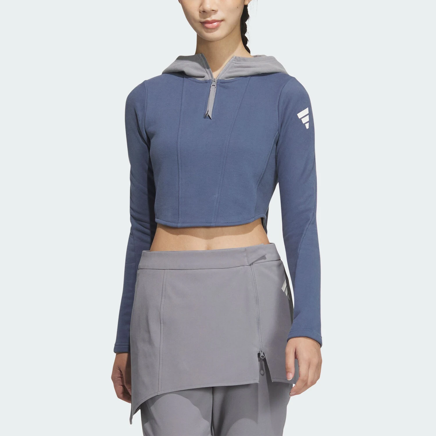 

Оригинальная женская толстовка с капюшоном Adidas FUSTL W P HDY JM6211