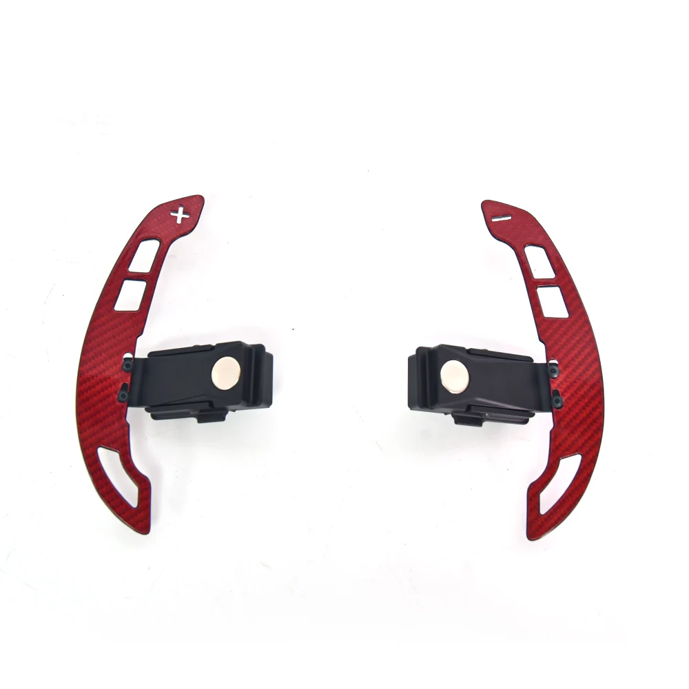 Newly Upgraded Carbon Fiber Magnetic Shift Paddles Enhance Driving Experience Suitable for Hyundai Santa Fe & Kia Stinger